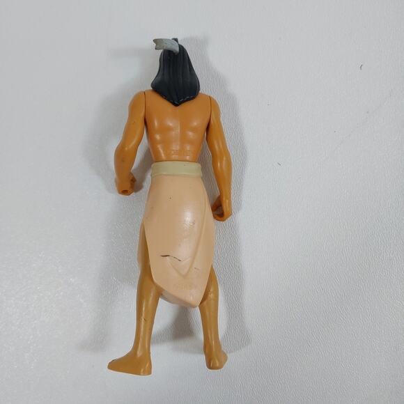 Vintage 1995 Mattel Disney Pocahontas Kocoum 5” Action Figure rare original - Picture 3 of 3